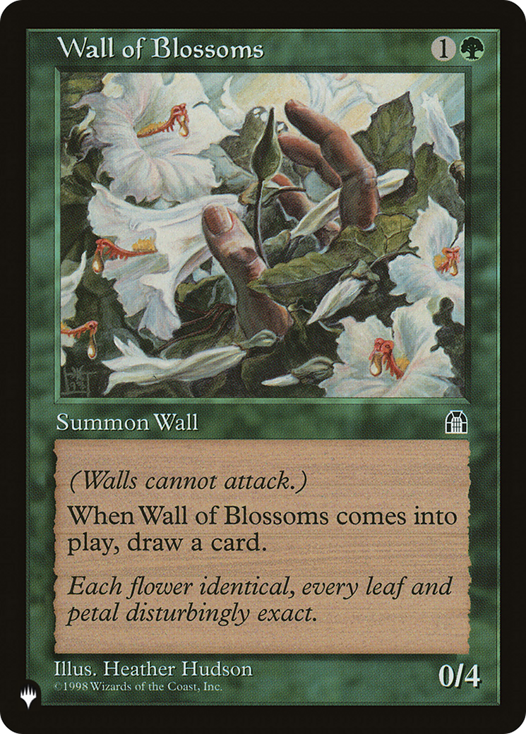 Wall of Blossoms [The List]