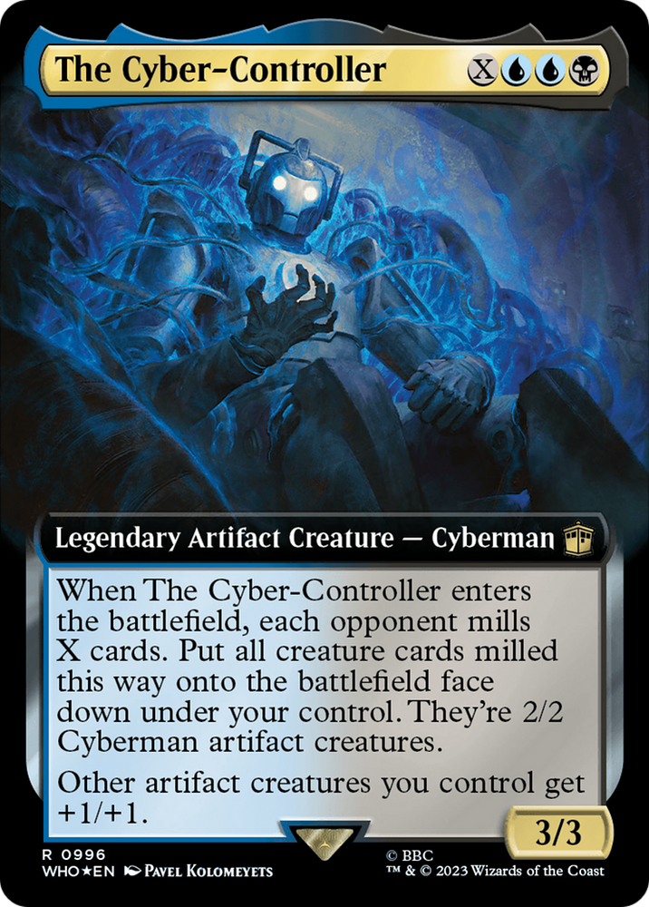 The Cyber-Controller (Extended Art) (Surge Foil) [Doctor Who] 