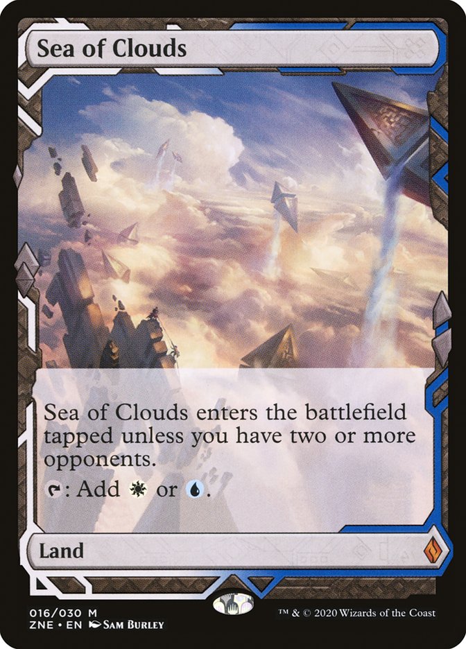 Sea of ​​Clouds (Expeditions) [Zendikar Rising Expeditions] 