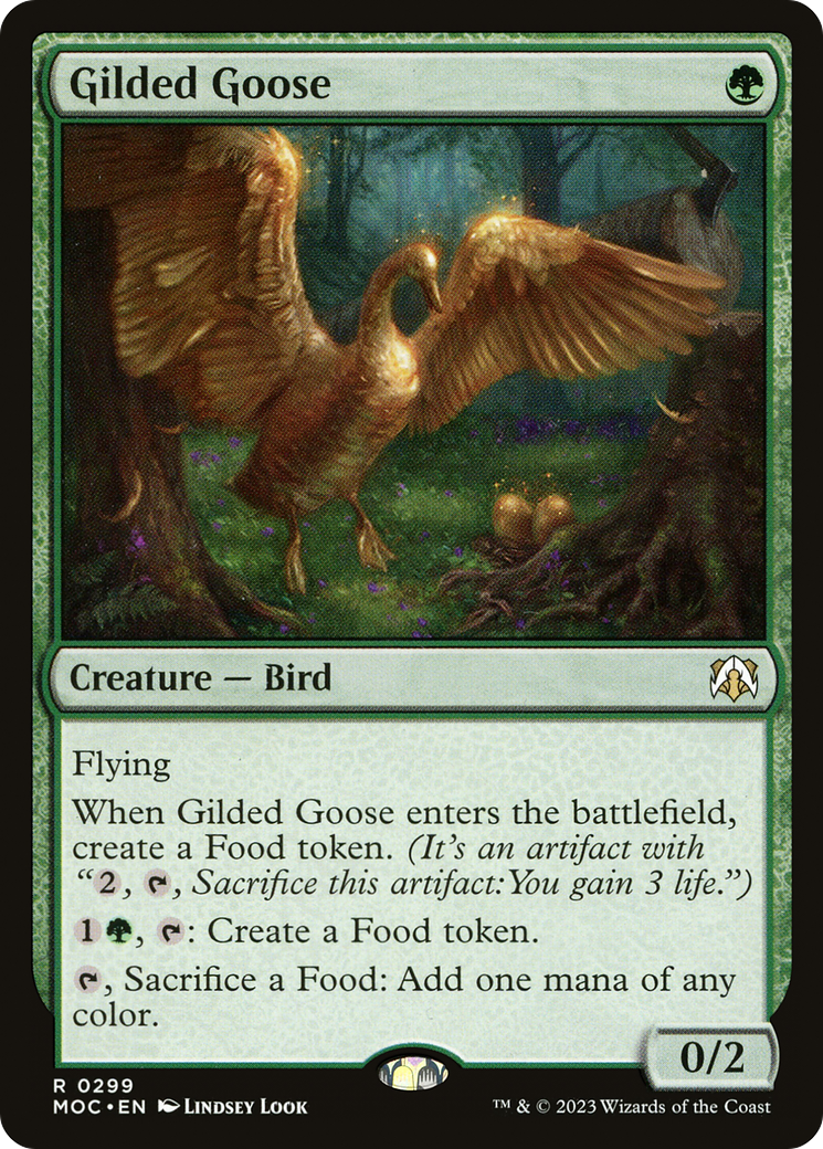 Gilded Goose [March of the Machine Commander] 