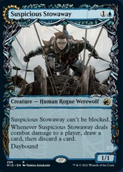 Suspicious Stowaway // Seafaring Werewolf (Showcase Equinox) [Innistrad: Midnight Hunt] 