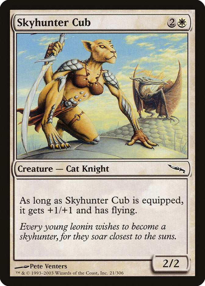 Skyhunter Cub [Mirrodin] 