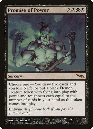 Promise of Power [Mirrodin] 