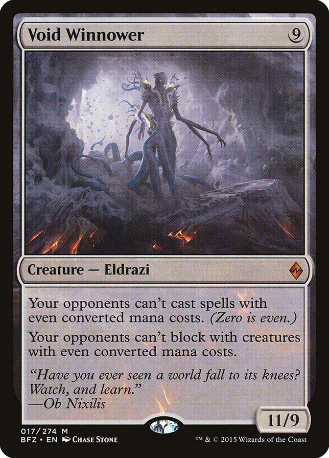 Void Winnower [Battle for Zendikar] 