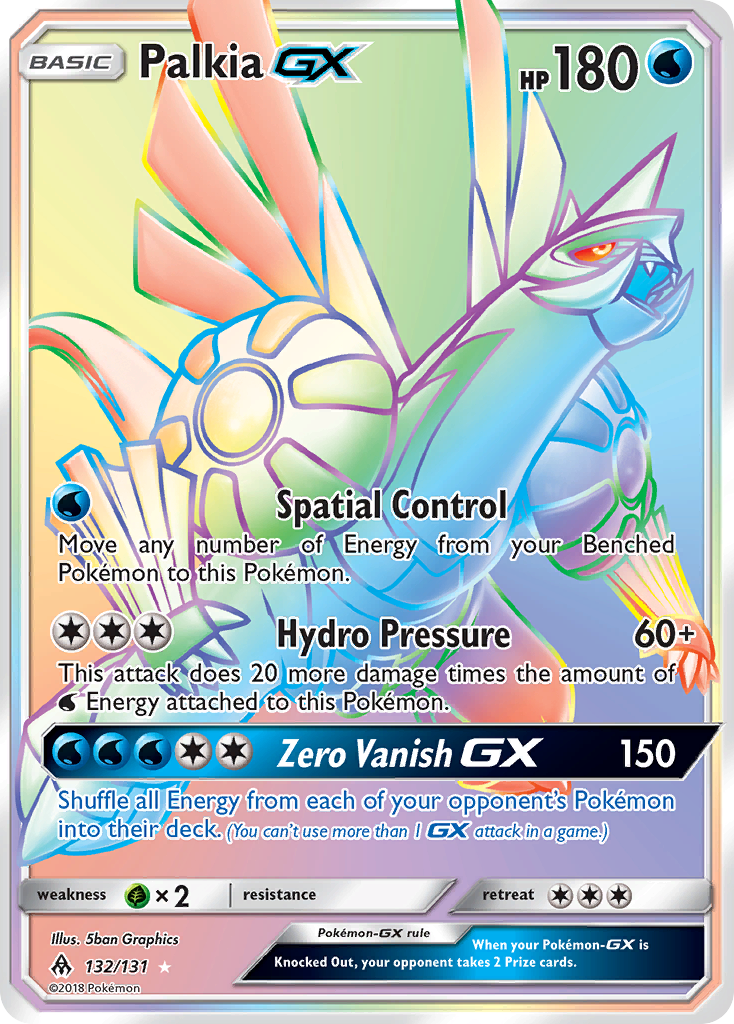 Palkia GX (132/131) [Sun & Moon: Forbidden Light]