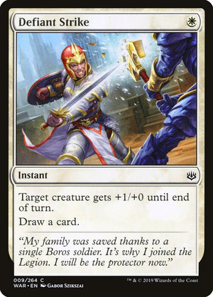 Defiant Strike [War of the Spark] 