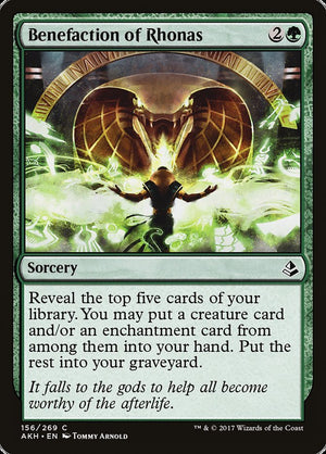 Benefaction of Rhonas [Amonkhet] 