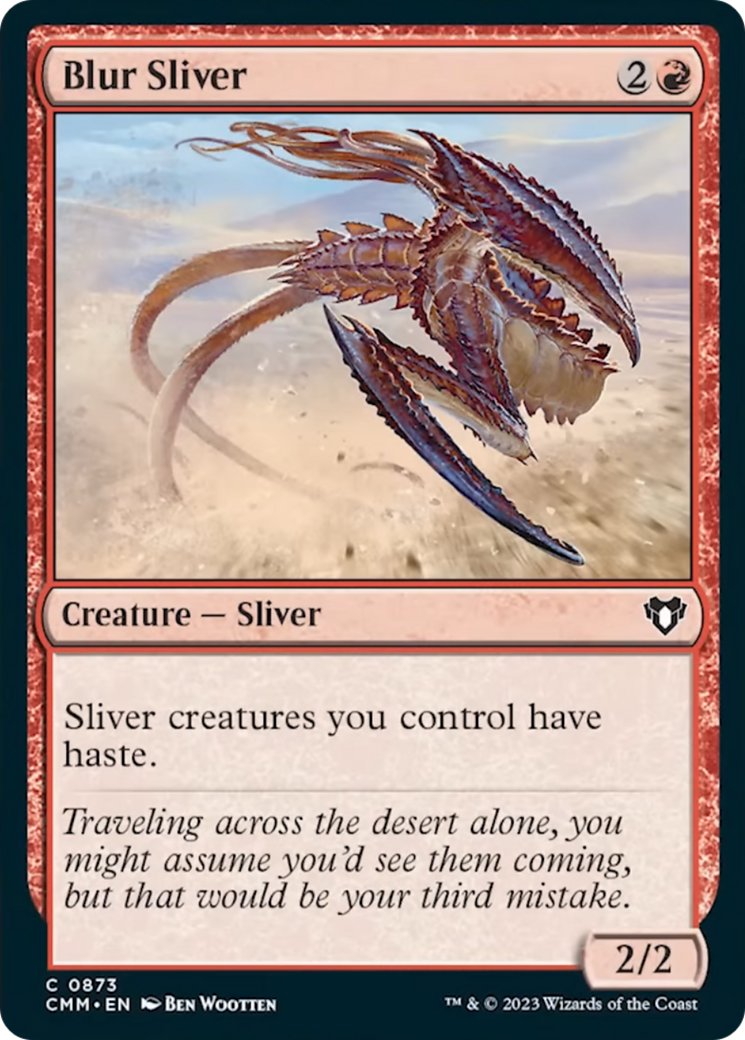 Blur Sliver [Commander Masters] 