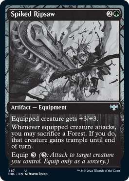 Spiked Ripsaw [Innistrad: Double Feature] 