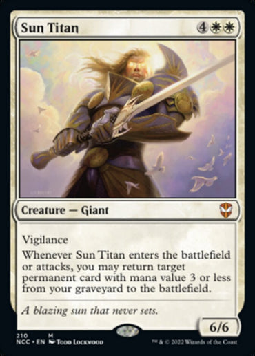 Sun Titan [Streets of New Capenna Commander] 