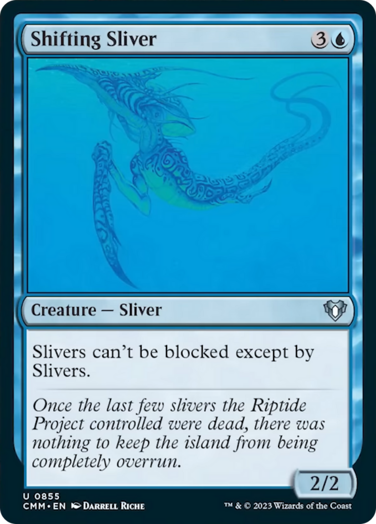 Shifting Sliver [Commander Masters] 