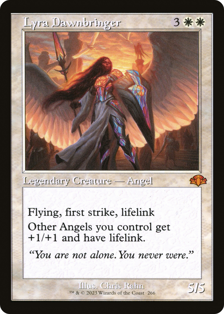 Lyra Dawnbringer (Retro) [Dominaria Remastered] 