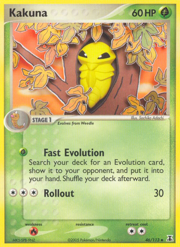 Kakuna (46/113) [EX: Delta Species] 