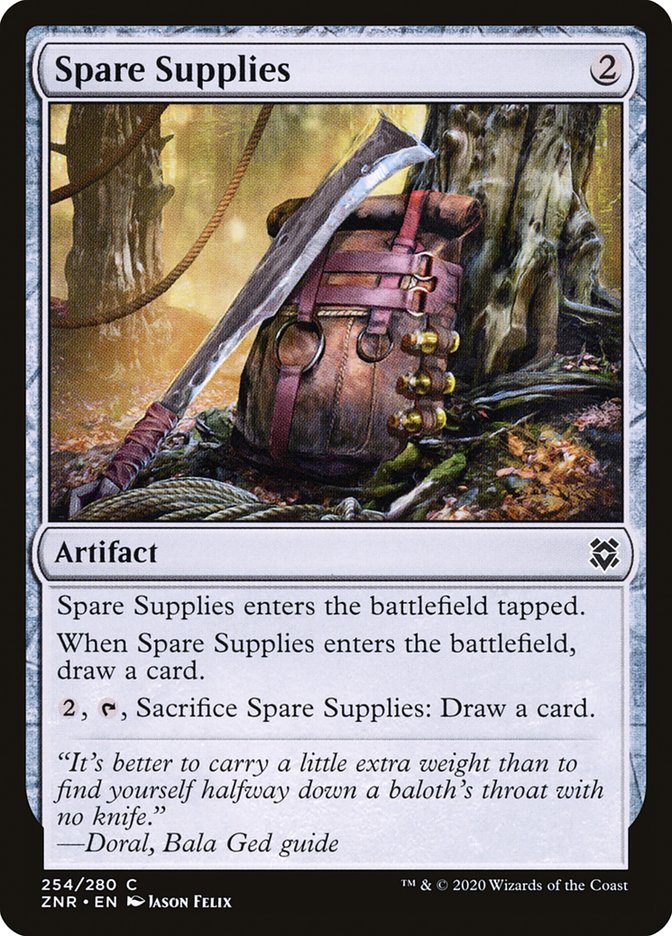 Spare Supplies [Zendikar Rising] 