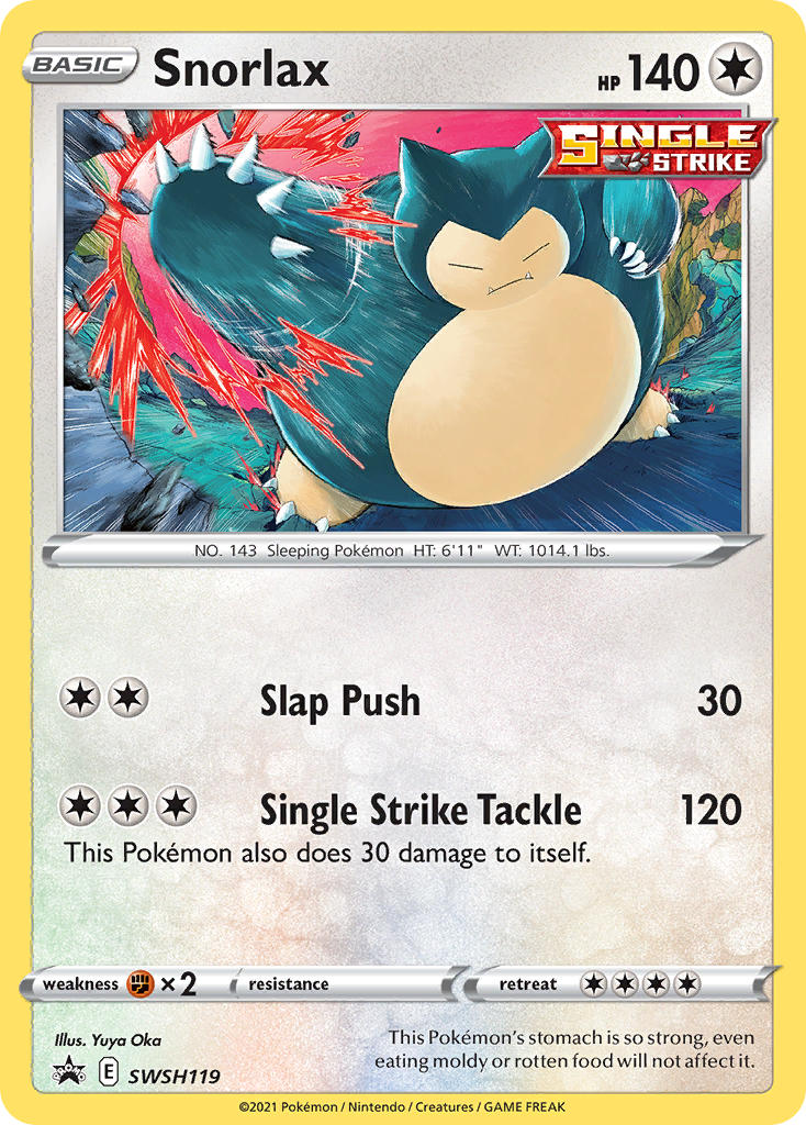 Snorlax (SWSH119) [Sword & Shield: Black Star Promos] 