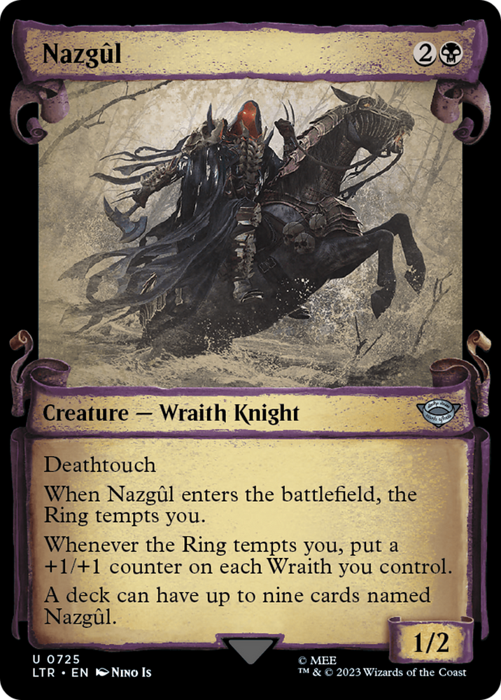 Nazgul (0725) [The Lord of the Rings: Tales of Middle-Earth Showcase Scrolls] 