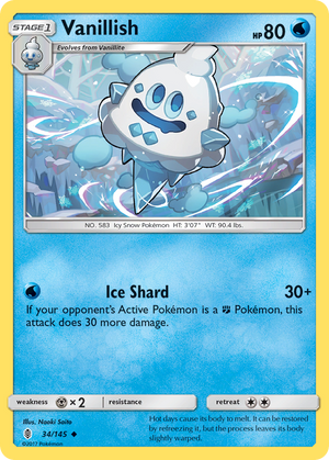 Vanillish (34/145) [Sun &amp; Moon: Guardians Rising] 