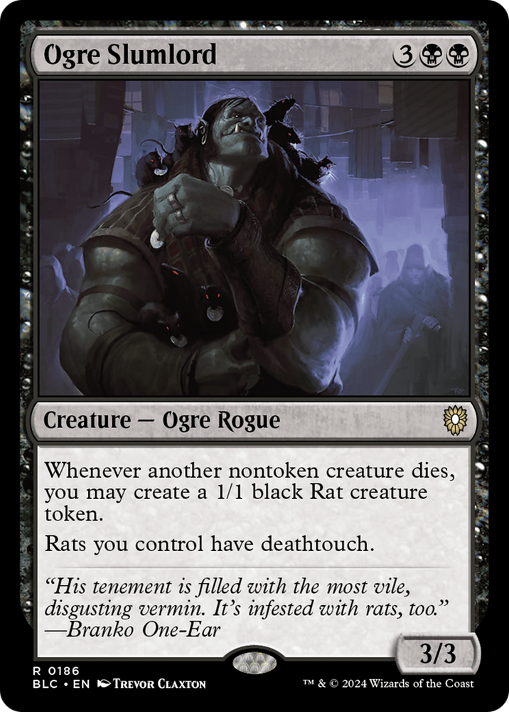 Ogre Slumlord [Bloomburrow Commander] 