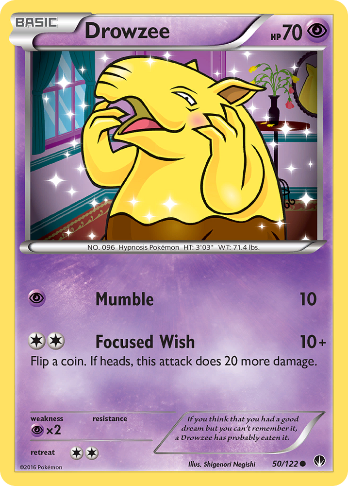 Drowzee (50/122) [XY:BREAKpoint] 