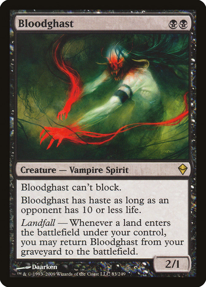 Bloodghast [Zendikar] 