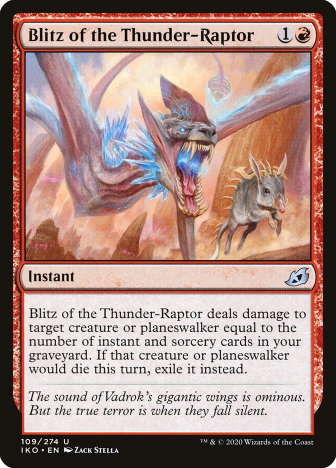 Blitz of the Thunder-Raptor [Ikoria: Lair of Behemoths] 