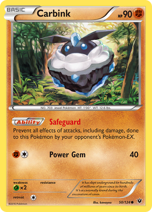 Carbink (50/124) [XY: Fates Collide] 