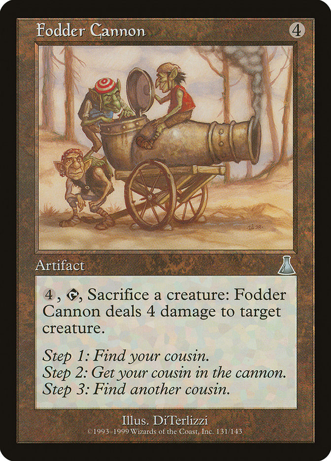 Fodder Cannon [Urza's Destiny] 