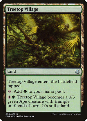 Treetop Village [Duel Decks: Nissa vs. Ob Nixilis] 