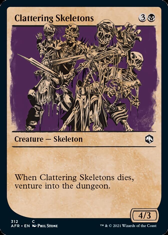 Clattering Skeletons (Showcase) [Dungeons & Dragons: Adventures in the Forgotten Realms] 