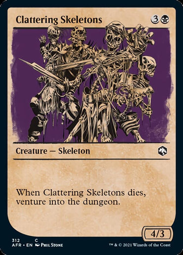 Clattering Skeletons (Showcase) [Dungeons &amp; Dragons: Adventures in the Forgotten Realms] 