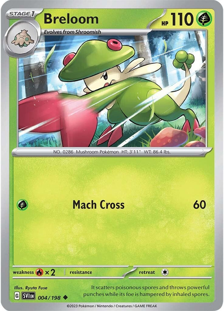 Breloom (004/198) [Scarlet &amp; Violet: Base Set] 