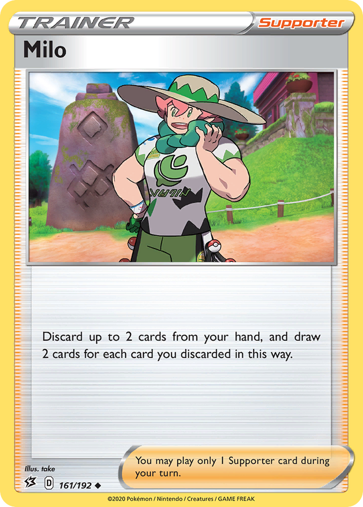 Milo (161/192) [Sword &amp; Shield: Rebel Clash] 