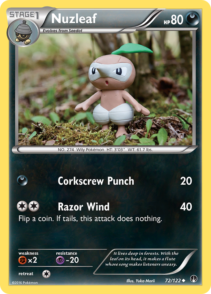 Nuzleaf (72/122) [XY:BREAKpoint] 