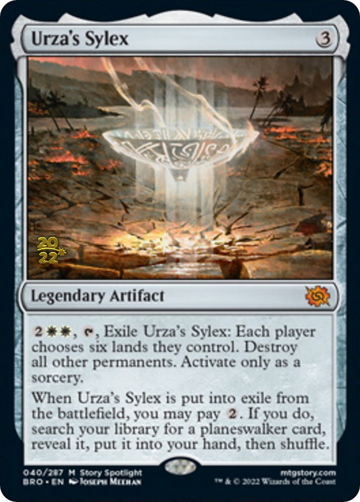 Urza's Sylex [The Brothers' War Prerelease Promos] 