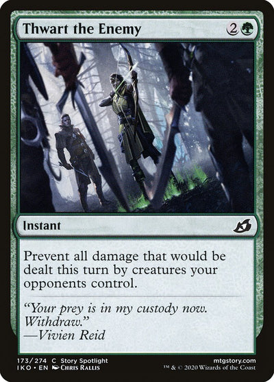 Thwart the Enemy [Ikoria: Lair of Behemoths] 