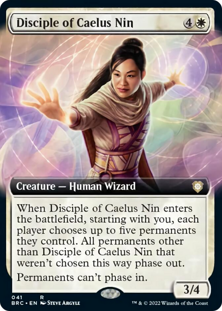 Disciple of Caelus Nin (Extended Art) [The Brothers' War Commander] 