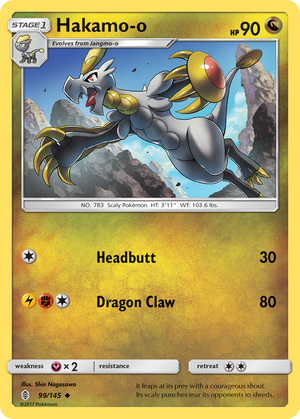 Hakamo-o (99/145) [Sun &amp; Moon: Guardians Rising] 