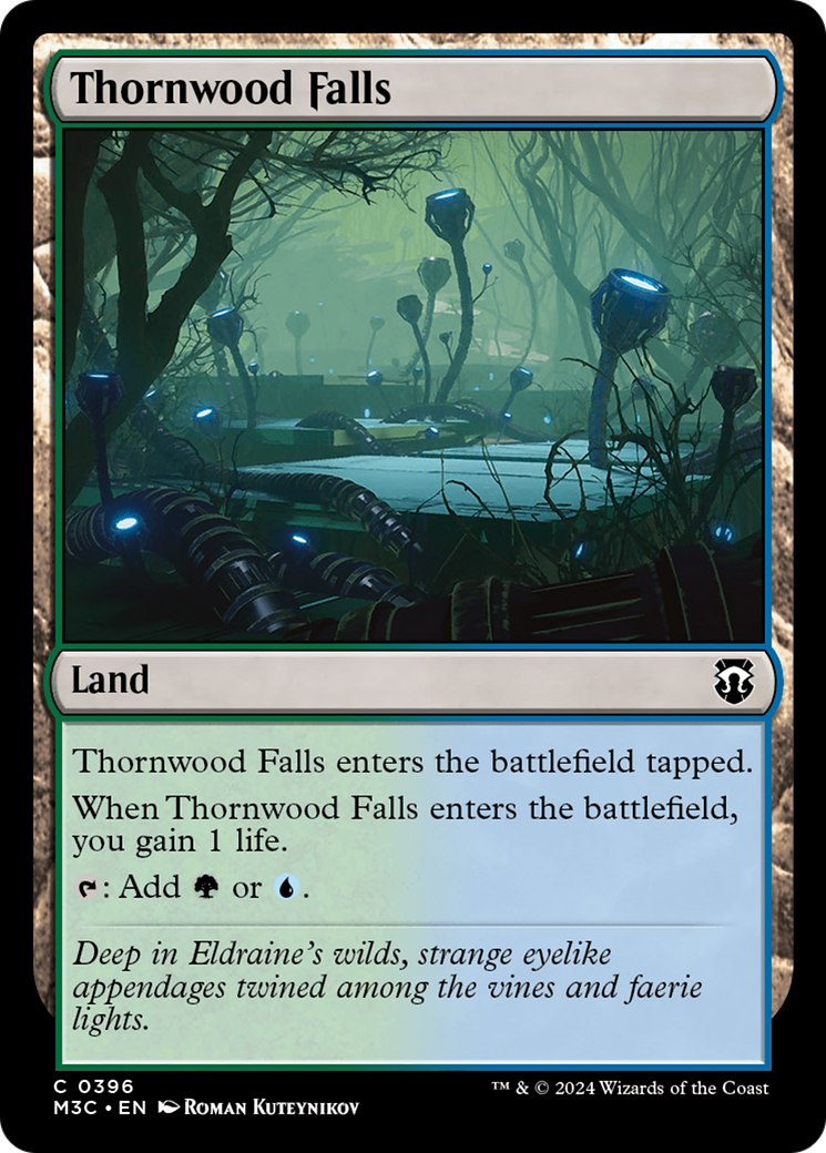 Thornwood Falls (Ripple Foil) [Modern Horizons 3 Commander] 