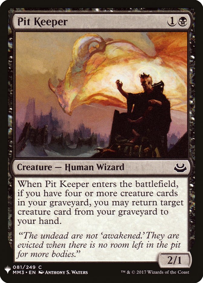 Pit Keeper [Mystery Booster] 