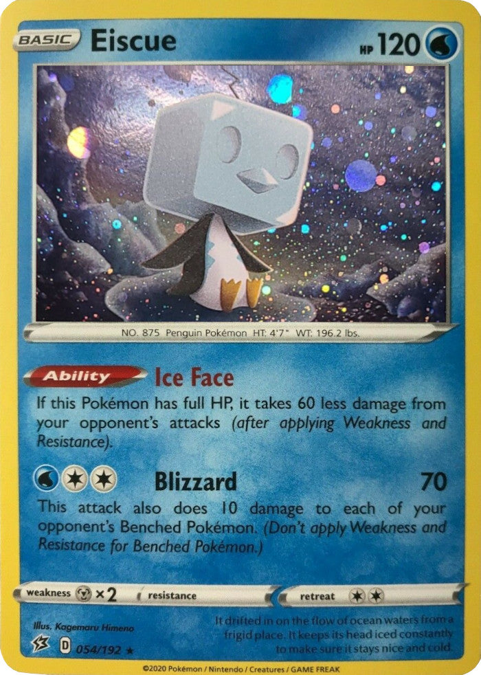 Eiscue (054/192) (Cosmos Holo) [Sword & Shield: Rebel Clash]