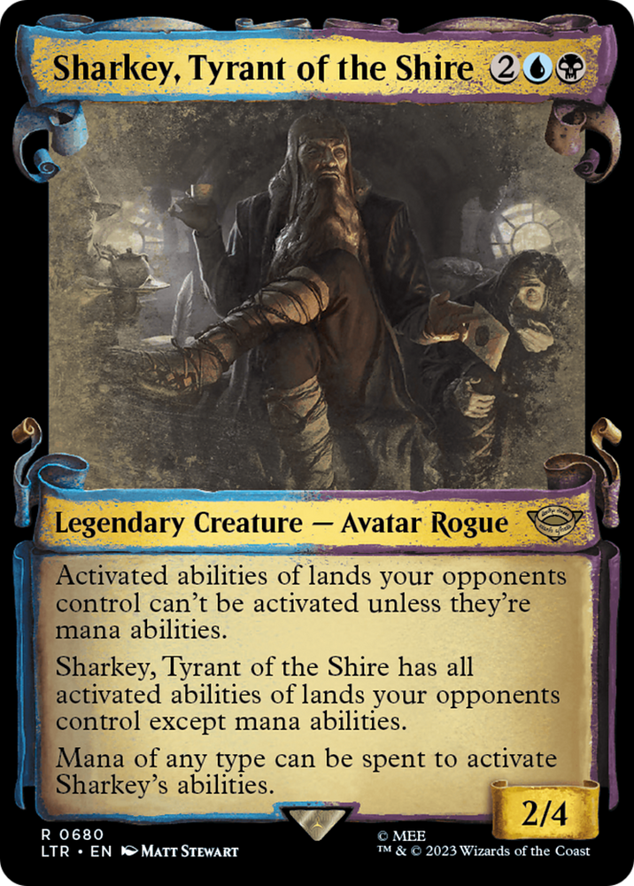 Sharkey, Tyrant of the Shire [The Lord of the Rings: Tales of Middle-Earth Showcase Scrolls] 