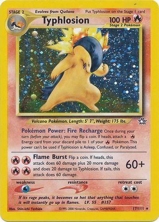 Typhlosion (17/111) [Neo Genesis Unlimited] 