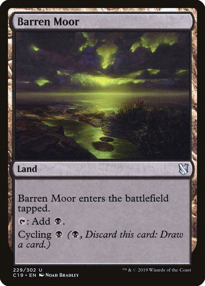 Barren Moor [Commander 2019] 