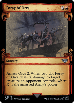 Foray of Orcs [The Lord of the Rings: Tales of Middle-Earth Showcase Scrolls]