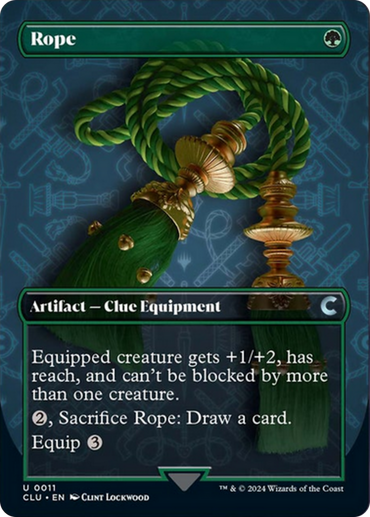 Rope (Borderless) [Ravnica: Clue Edition]