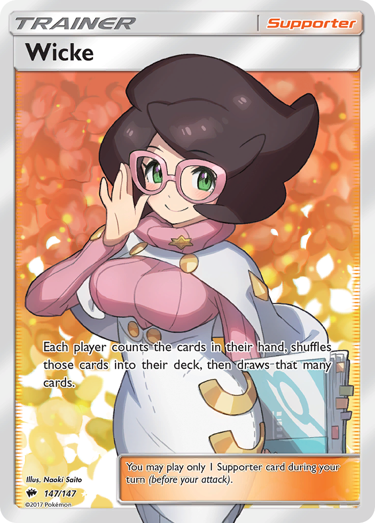 Wicke (147/147) [Sun & Moon: Burning Shadows] 