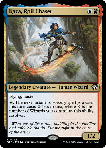 Kaza, Roil Chaser [Outlaws of Thunder Junction Commander] 