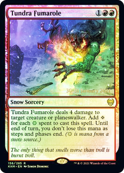 Tundra Fumarole [Kaldheim Prerelease Promos] 