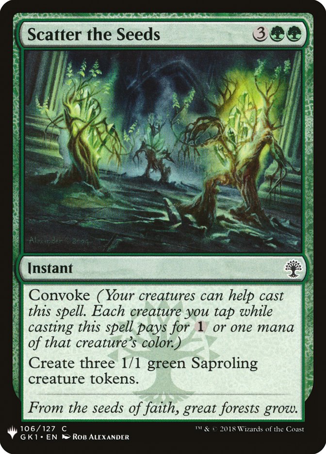 Scatter the Seeds [Mystery Booster] 