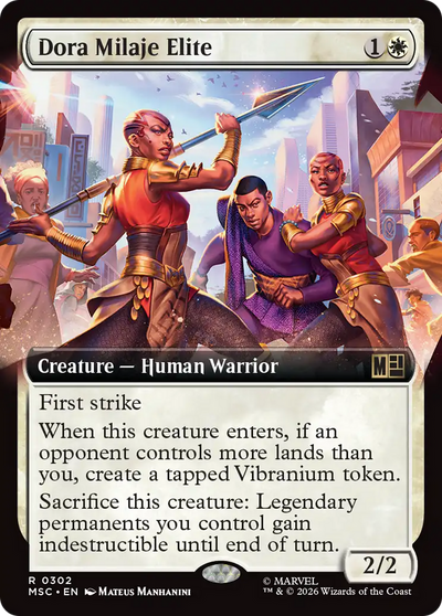 Dora Milaje Elite (Extended Art) [Marvel Super Heroes Commander]